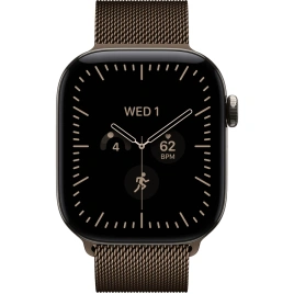 Смарт-часы Apple Watch Series 12 42mm Natural Titanium Case with Dark Bronze Milanese Loop