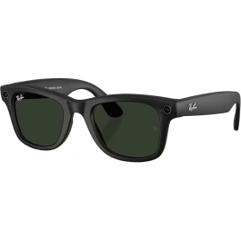 Умные очки Ray-Ban Wayfarer Matte Black/Transitions (RW4006) M Graphite Green
