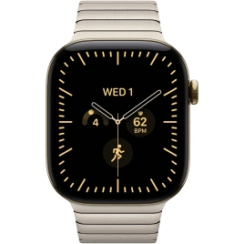 Смарт-часы Apple Watch Series 12 42mm Radiant Gold Titanium Case with Natural Link Bracelet