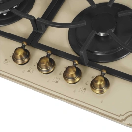 Газовая варочная панель Korting HGG 6911 CTRB Beige