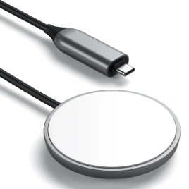 Беспроводное зарядное устройство Satechi 7.5W ST-UCQIMCM Space Grey