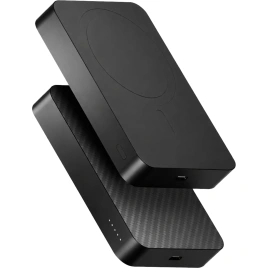 Внешний аккумулятор Gurdini Kevlar Power 20W with MagSafe 5000 mAh Black