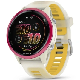 Умные часы Garmin Forerunner 570 42mm (010-02970-02) Raspberry Bone/Mango Band