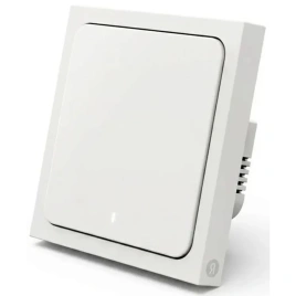 Умный выключатель Яндекс, 1 клавиша проводной Яндекс Zigbee (YNDX-00531) White (Белый)