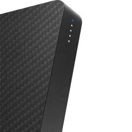 Внешний аккумулятор Gurdini Kevlar Power 20W with MagSafe 10000 mAh Black