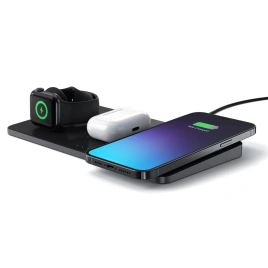 Беспроводное зарядное устройство Satechi 15W ST-X3TWCPM Space Grey