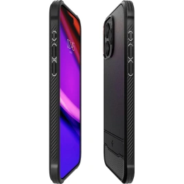 Чехол Spigen Rugged Armor Mag Magsafe для iPhone 15 Pro Max (ACS06561) Matte Black