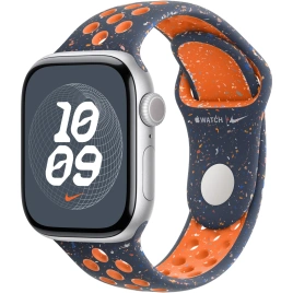 Ремешок Apple Watch 41mm Blue Flame Nike Sport Band M/L (MUUU3)