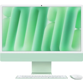 Моноблок Apple iMac (2024) 24 Retina 4.5K M4 8C CPU, 8C GPU/16GB/512Gb (Z1E4000GS) Green
