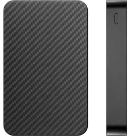 Внешний аккумулятор Gurdini Kevlar Power 20W with MagSafe 5000 mAh Black