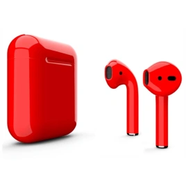 Наушники Apple AirPods 2 Color (MV7N2) Red Glossy
