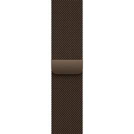 Смарт-часы Apple Watch Series 12 46mm Natural Titanium Case with Dark Bronze Milanese Loop M/L