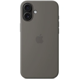 Чехол Apple Silicone Case with MagSafe для iPhone 16 Stone Grey