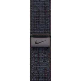 Ремешок Apple Watch 40mm Black/Blue Nike Sport Loop (MC1L4)