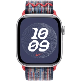 Ремешок Apple Watch 40mm Blue/Red Nike Sport Loop (MC1J4)