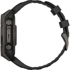 Смарт-часы Garmin Fenix 8 47mm Solar Sapphire (010-02906-11) Carbon Gray DLC Titanium with Black/Pebble Gray Silicone Band