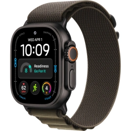 Смарт-часы Apple Watch Ultra 4 (2026) 49mm Black Titanium Case with Dark Olive Alpine Loop S