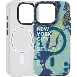 Чехол Benks Magnetic City Case with MagSafe для iPhone 16 Pro New York