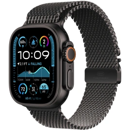 Ремешок Apple Watch Ultra 49mm Black Milanese Loop S