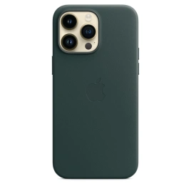 Кожаный чехол Apple MagSafe для iPhone 14 Pro Max Green