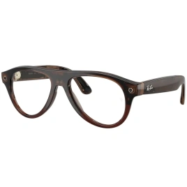 Умные очки Ray-Ban Aviator (Gen 3) Transparent Umber Standard Transitions Jade