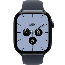 Смарт-часы Apple Watch Series 12 46mm Night Blue Ceramic Case with Navy Blue Sport Band S/M