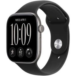 Смарт-часы Apple Watch Series 12 42mm Space Gray Aluminum Case with Black Sport Band S/M
