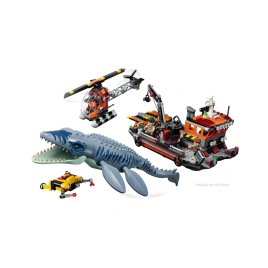 Конструктор LEGO Jurassic World Mosasaurus Dinosaur Boat Attack 77983
