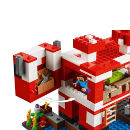 Конструктор LEGO Minecraft The Mooshroom House 21270