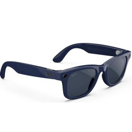 Умные очки Ray-Ban Wayfarer (Gen 2) Shiny Cosmic Blue L Clear to Sapphire Transitions