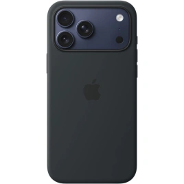 Чехол Apple Silicone Case with MagSafe для iPhone 17 Pro Black