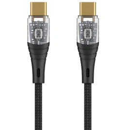 Кабель Deppa USB-C/USB-C 60W 1m 72502 Black