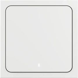 Умный выключатель Яндекс, 1 клавиша проводной Яндекс Zigbee (YNDX-00531) White (Белый)