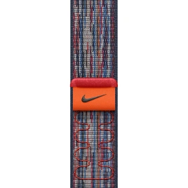 Ремешок Apple Watch 42mm Blue/Red Nike Sport Loop
