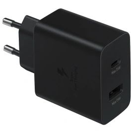 Сетевое зарядное устройство Samsung 35W USB-A/USB-C EP-TA220 Black