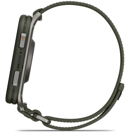 Смарт-часы Garmin Venu X1 Moss with Titanium Caseback and Moss ComfortFit Nylon Band (010-02980-03)