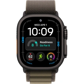 Смарт-часы Apple Watch Ultra 4 (2026) 49mm Black Titanium Case with Dark Olive Alpine Loop L