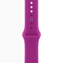 Смарт-часы Apple Watch Series 12 42mm Space Gray Aluminum Case with Magenta Sport Band M/L