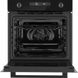 Электрический духовой шкаф Weissgauff EOM 741 PDB Black Edition Black