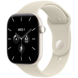 Смарт-часы Apple Watch Series 12 46mm Pearl White Ceramic Case with Sand Sport Band M/L
