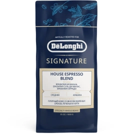 Кофе зерновой DeLonghi House Blend 1 Kg