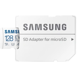 Карта памяти Samsung EVO Plus 128GB MicroSDXC Class 10/UHS-I U3 (MB-MC128SA)