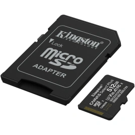 Карта памяти Kingston Canvas Select Plus 512GB MicroSD (SDCS3/512GB)