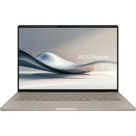 Ноутбук ASUS Zenbook A14 UX3407QA-QD197W 14 OLED/ QS X X1-26 100/16GB/512GB SSD (90NB1501-M00850) Zabriskie Beige