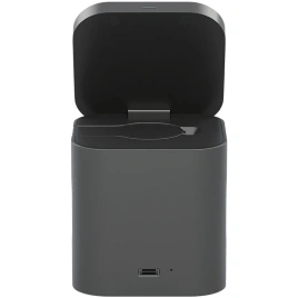 Беспроводное зарядное устройство EnergEA MagCube Qi2 Certified 3-in-1 Wireless Charger Space Grey