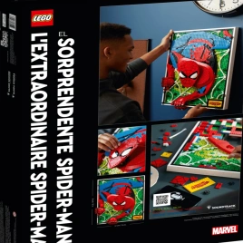 Конструктор LEGO Art The Incredible Spider-Man 31209