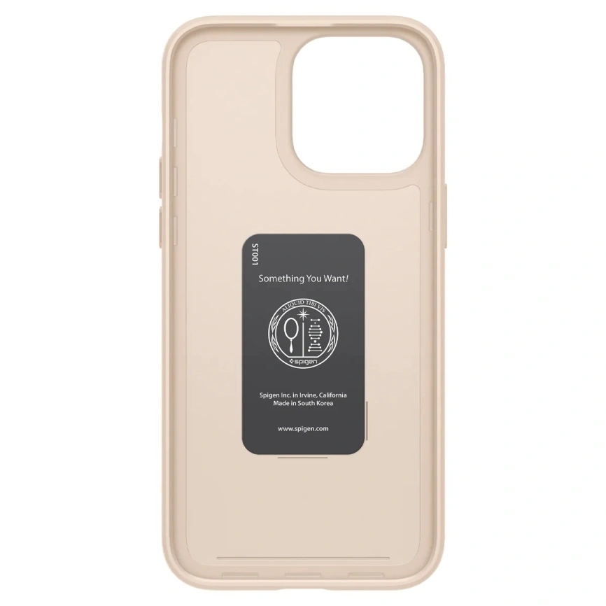 Чехол Spigen Thin Fit для iPhone 14 Pro Max (ACS04770) Sand Beige фото 7