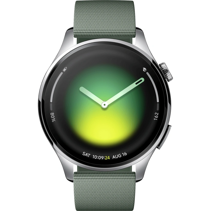 Смарт-часы Xiaomi Watch 5 Fluororubber Juniper Green фото 1