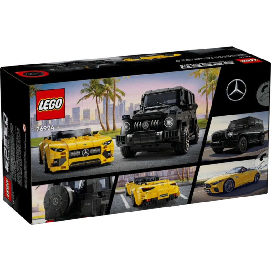 Конструктор LEGO Speed Champions Mercedes-AMG G 63 & Mercedes-AMG SL 63 76924 фото 6