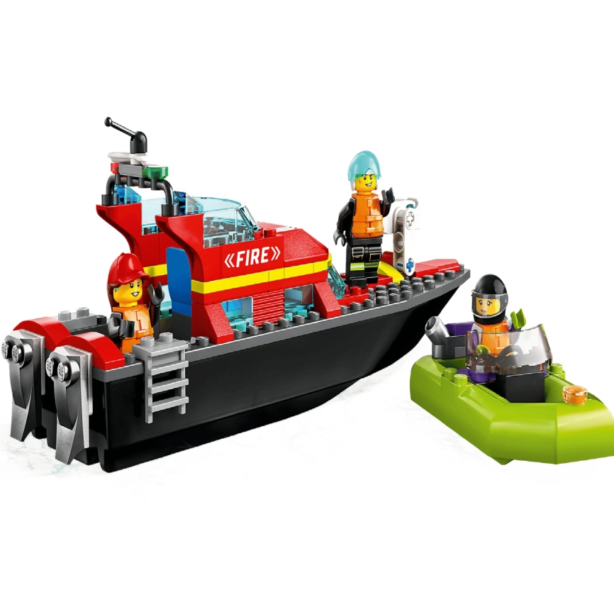 Конструктор LEGO City Fire Rescue Boat 60373 фото 2